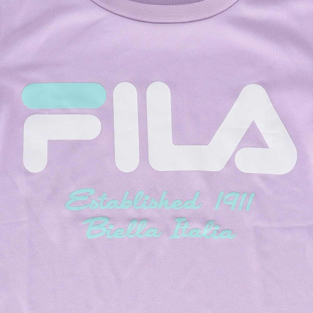 フィラ（FILA）（キッズ）ジュニア ガールズ 半袖Tシャツ 1447253-LAV