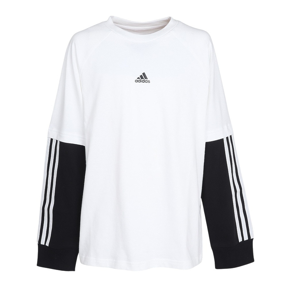 アディダス（adidas）（キッズ）キッズ Street Jam 2IN1 長袖Tシャツ JUD58-IV7048