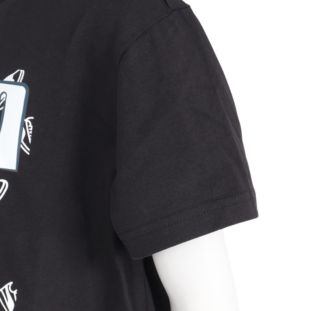 プーマ（PUMA）（キッズ）ジュニア エッセンシャル+ ロゴ LAB グラフィック 半袖Tシャツ 684040 01 BLK