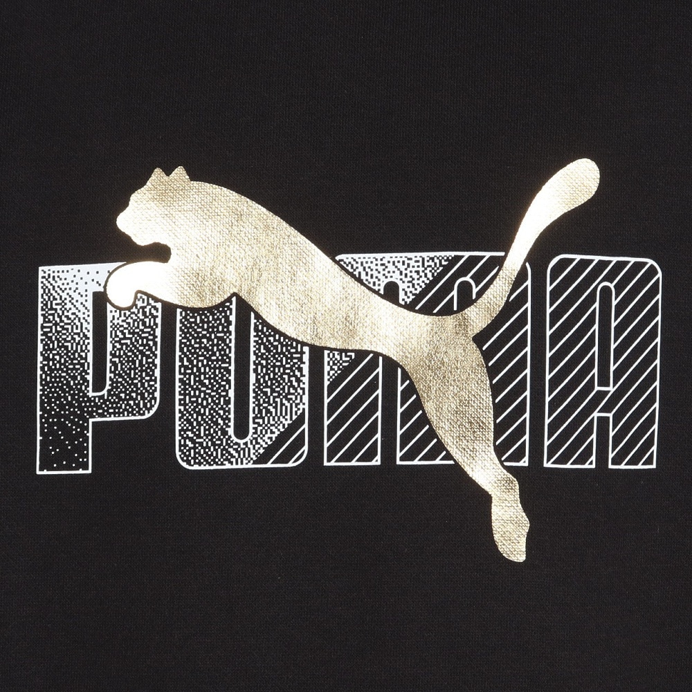プーマ（PUMA）（キッズ）ジュニア エッセンシャル+ ロゴ LAB フーディ 684074 01 BLK