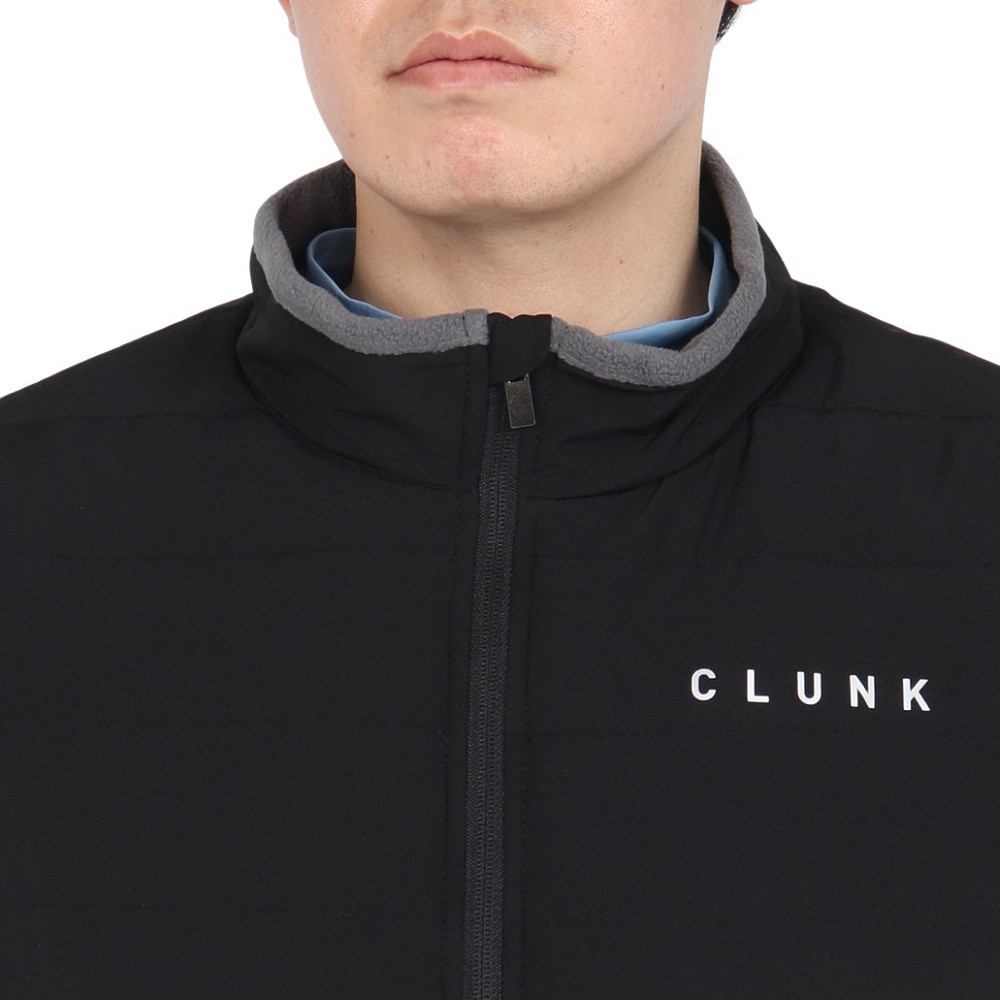 クランク（CLUNK）（メンズ）中綿アウター フルジップ ジャケット CL5STY69 BLK