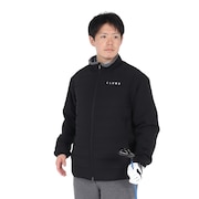 (メンズ)中綿アウター フルジップ ジャケット CL5STY69 BLK