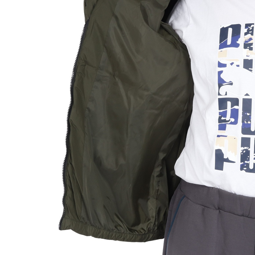 プーマ（PUMA）（メンズ）ESS フーデッド パデットジャケット 672418 70 DGRN