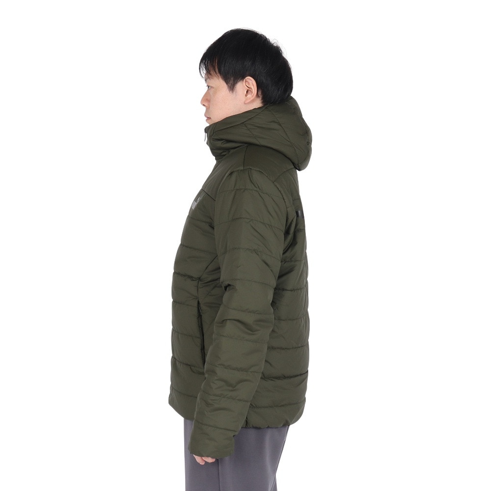 プーマ（PUMA）（メンズ）ESS フーデッド パデットジャケット 672418 70 DGRN