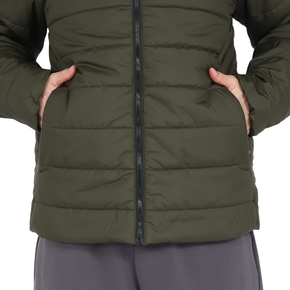 プーマ（PUMA）（メンズ）ESS フーデッド パデットジャケット 672418 70 DGRN