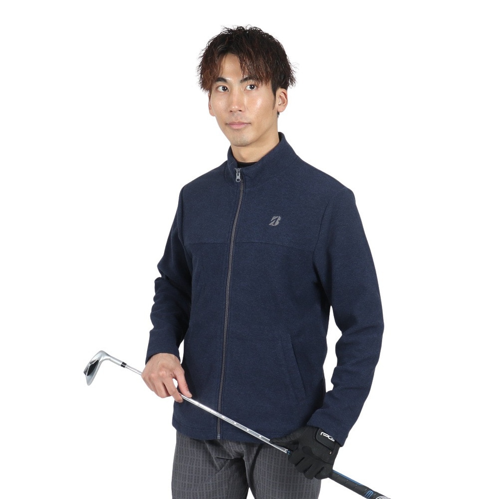 ブリヂストンゴルフ（BRIDGESTONE GOLF）（メンズ）FUKU5A フルジップフリースジャケット DGM5BNA