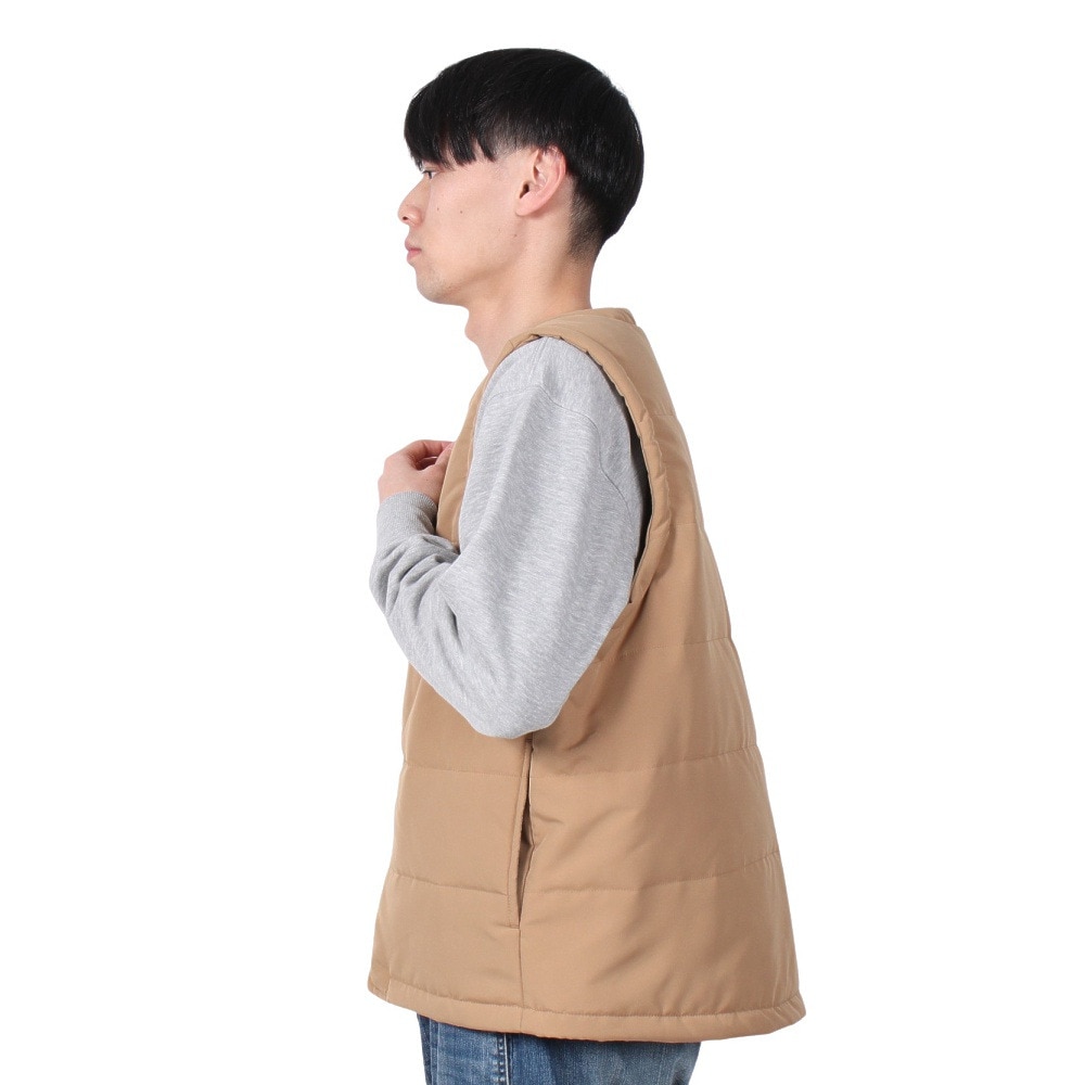 クリフメイヤー（KRIFF MAYER）（メンズ）中綿 タベスト 2567801:20:BEIGE