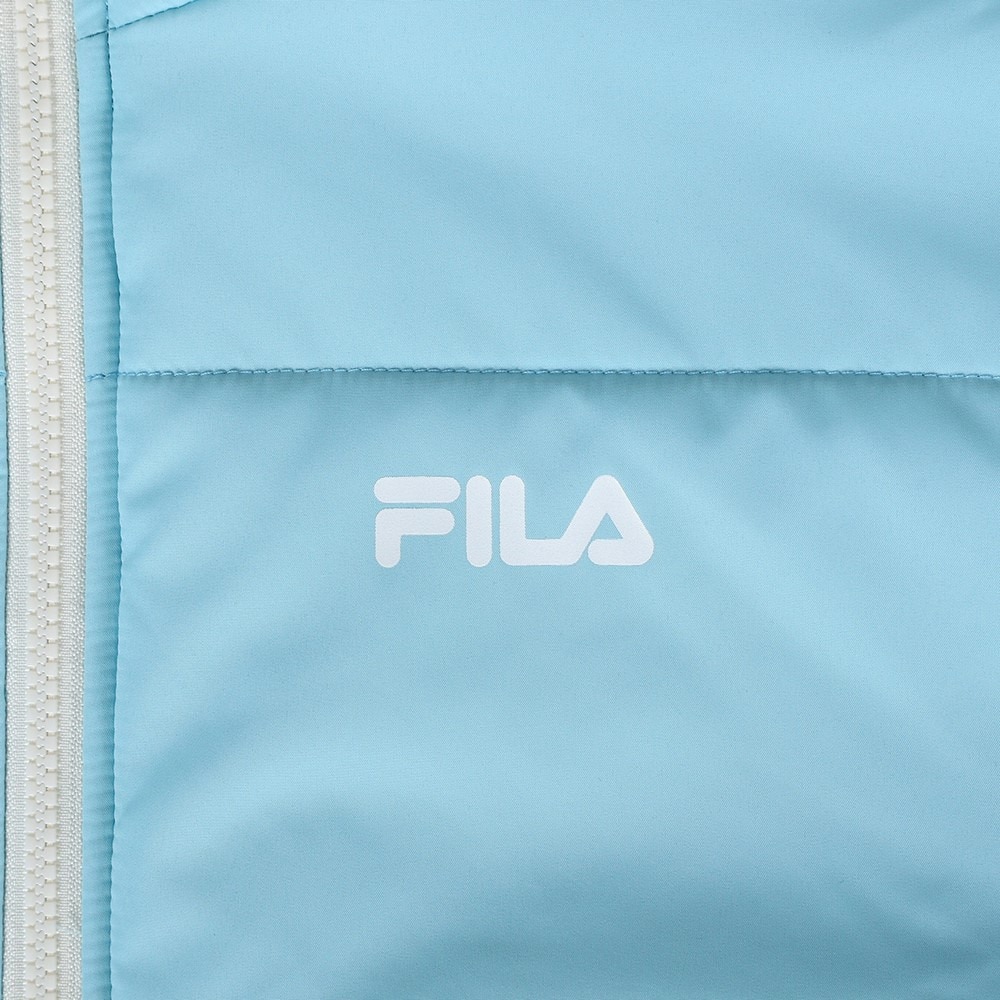フィラ（FILA）（キッズ）ガールズ 中綿ジャケット 143740-3SAX