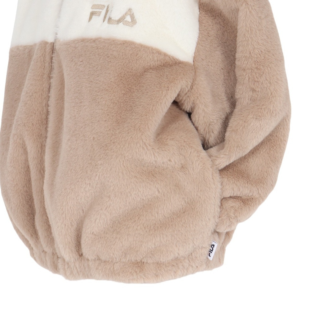 フィラ（FILA）（キッズ）ジュニア ガールズ ボアジャケット 1447251-BE
