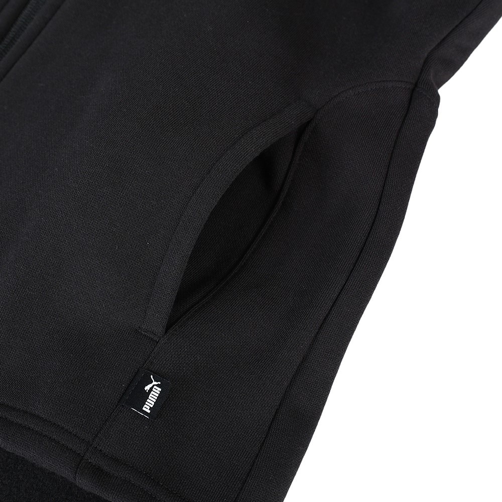プーマ（PUMA）（レディース）ジャージ 上下セット クラシック フーデッド トリコットスーツ 623329 01 BLK