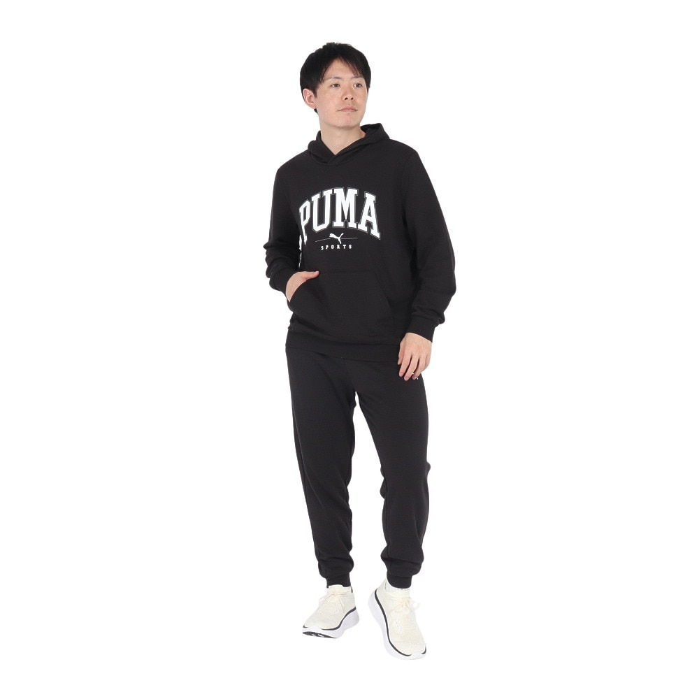 プーマ（PUMA）（メンズ）SQUAD スーツ 上下セット 684180 01 BLK
