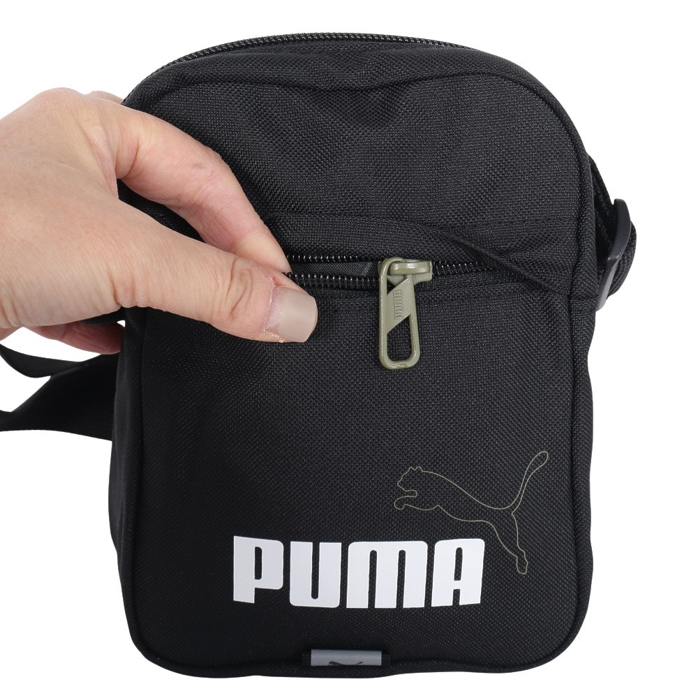 プーマ（PUMA）（メンズ、レディース、キッズ）フェーズエレメンタルポータブル ショルダーバッグ 090696 01 BLK