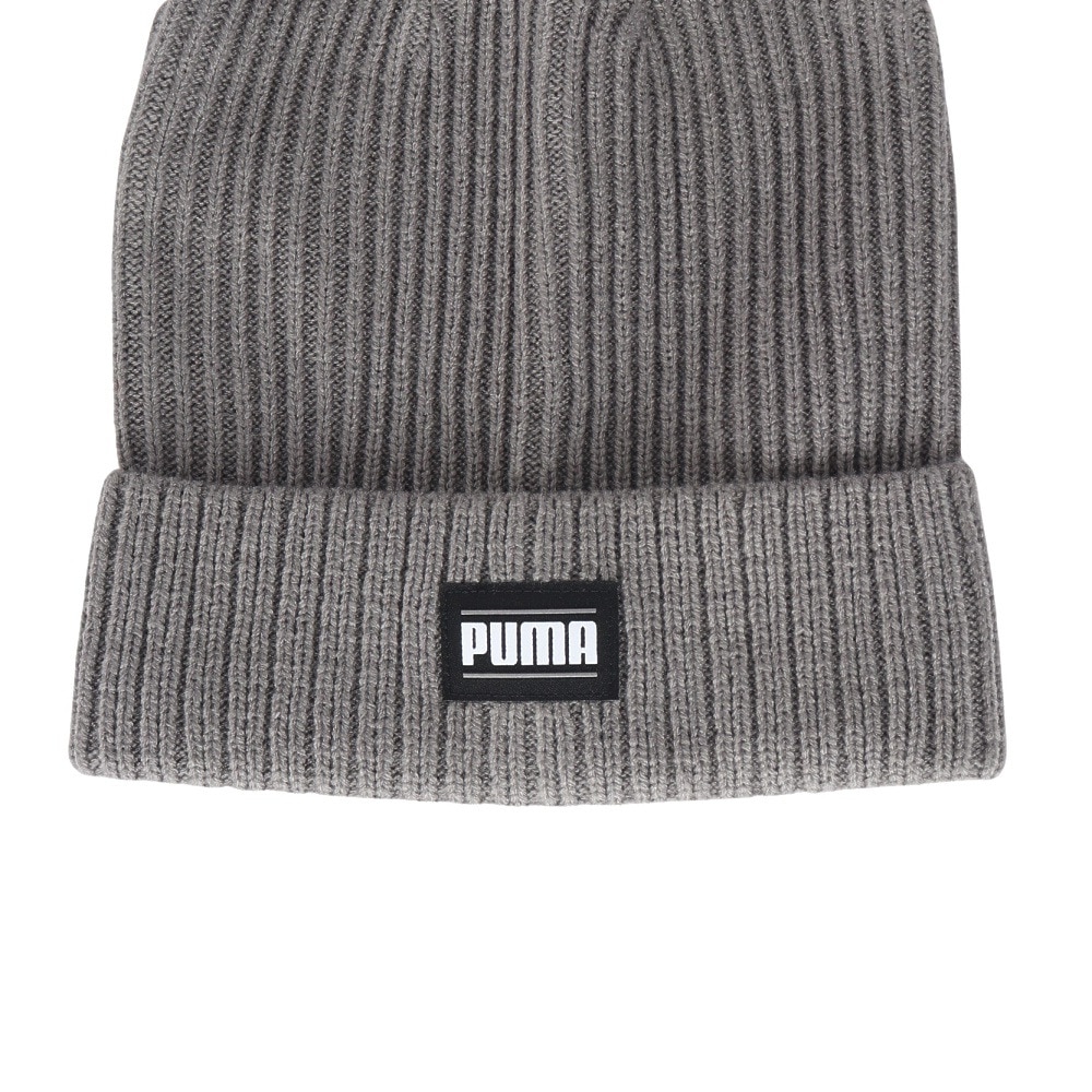 プーマ（PUMA）（メンズ、レディース）リブ クラシック カフ ビーニー 024038 03 GRY.