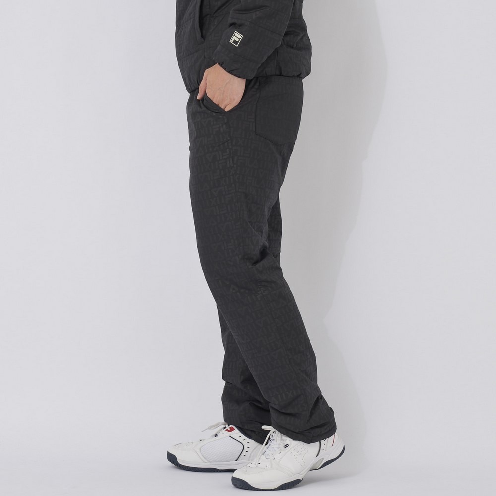フィラ（FILA）（メンズ）ロングパンツ 総柄 783380-BK
