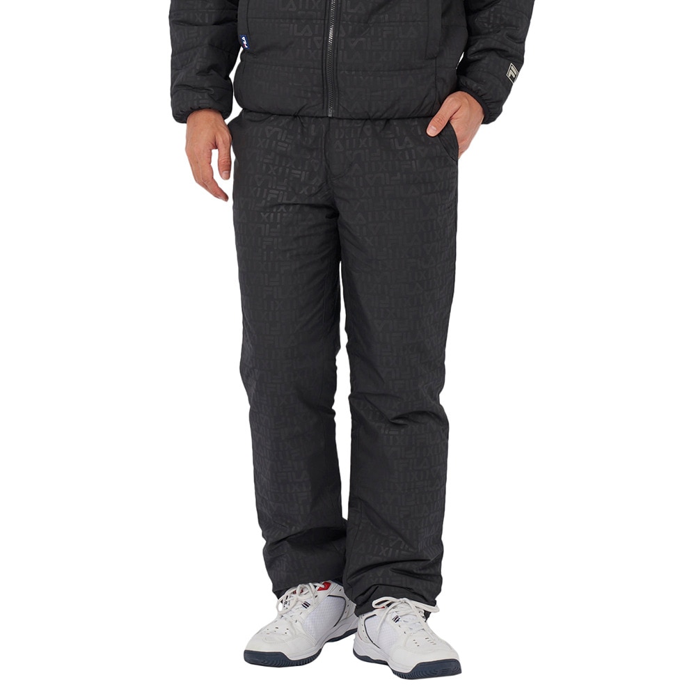 FILA(並) ロングパンツ 総柄 783380-BK LL 90 シューズ