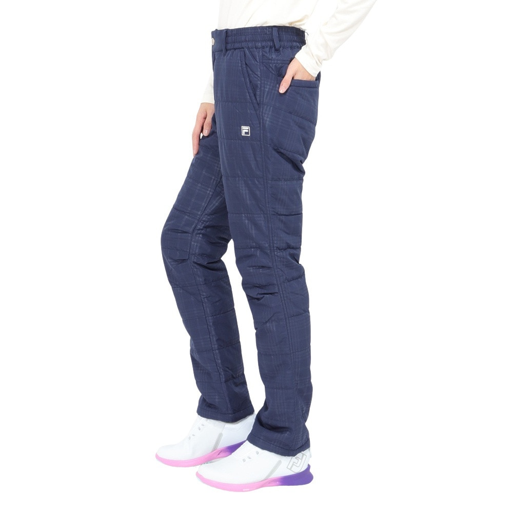 フィラ（FILA）（レディース）中綿 ロングパンツ 794390-NV