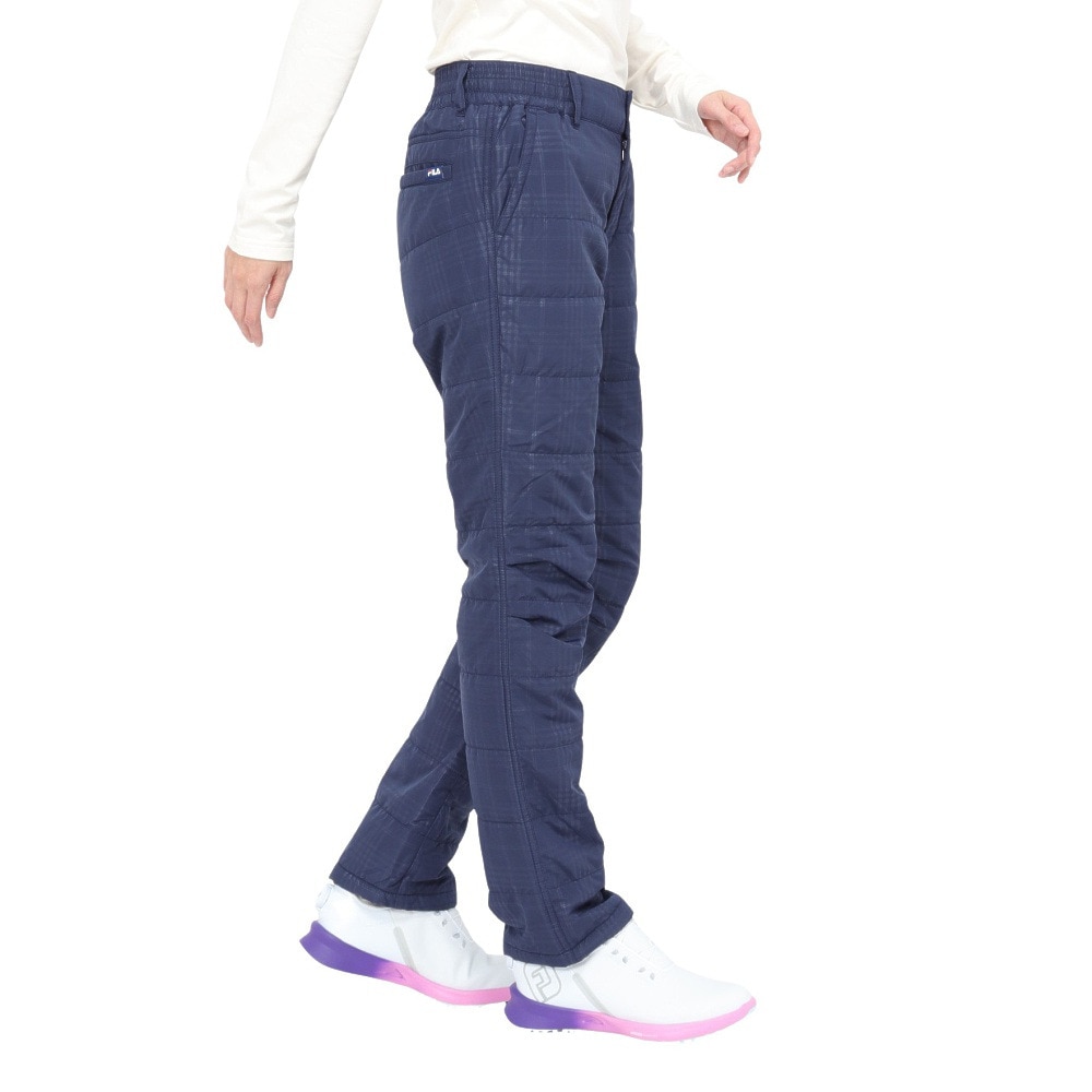 フィラ（FILA）（レディース）中綿 ロングパンツ 794390-NV