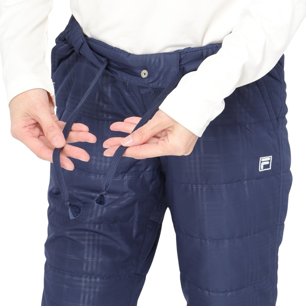 フィラ（FILA）（レディース）中綿 ロングパンツ 794390-NV