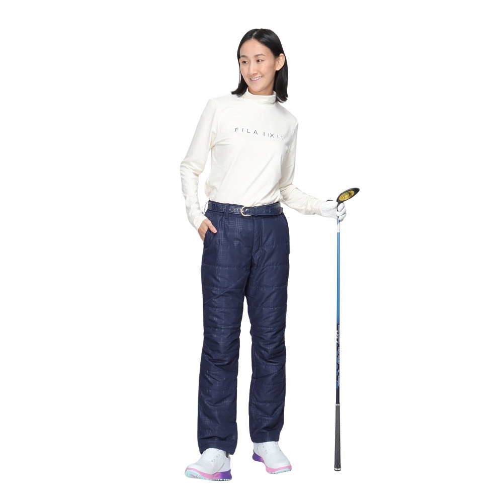 フィラ（FILA）（レディース）中綿 ロングパンツ 794390-NV