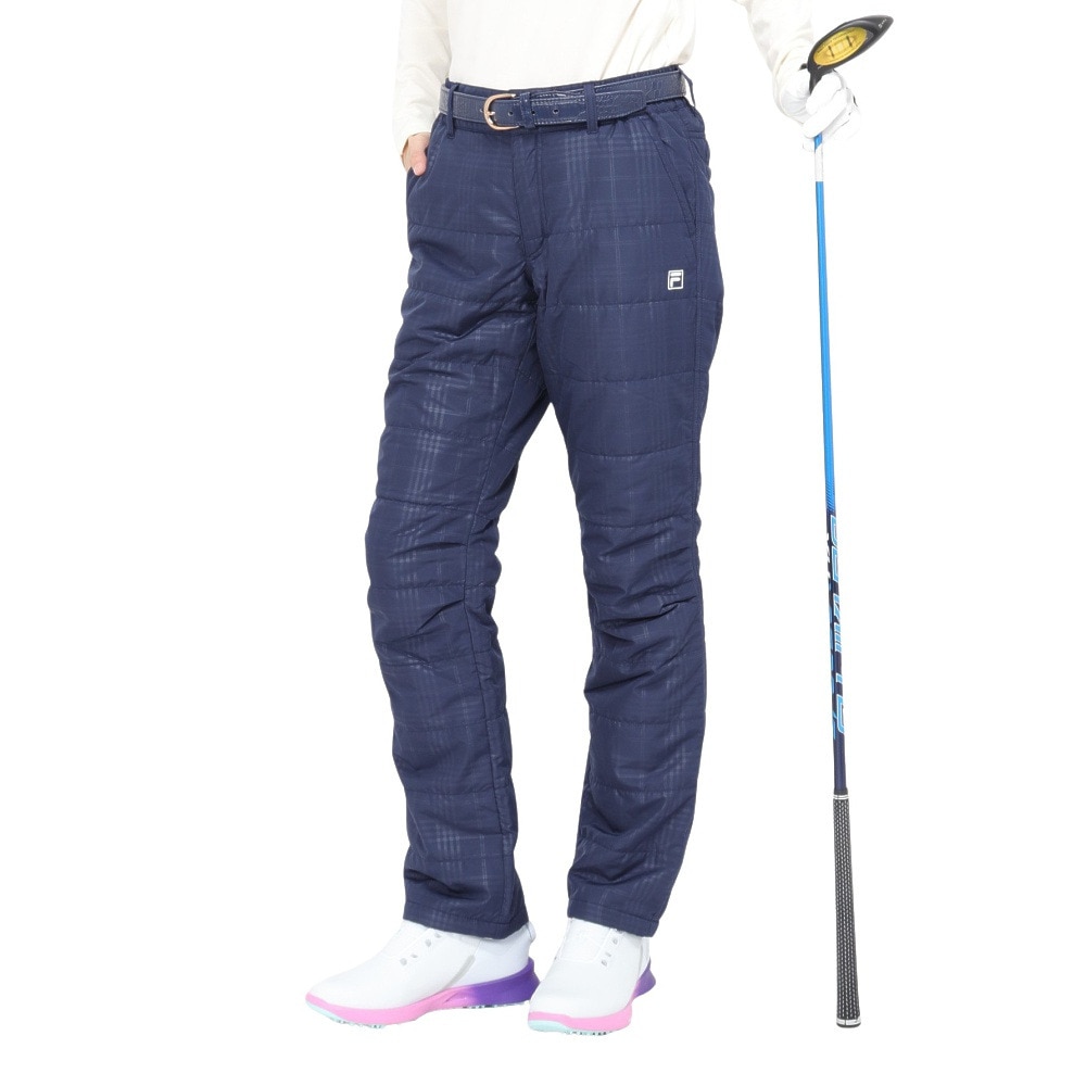フィラ（FILA）（レディース）中綿 ロングパンツ 794390-NV
