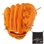 ミズノ（MIZUNO）（メンズ）野球 ミズノプロ 硬式グローブ フィンガーコアテクノロジー HAGA B 投手用 1AJGH22101 F542 収納袋付【お一人様一点まで】