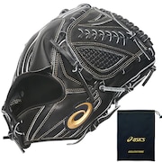 アシックス（ASICS）（メンズ）硬式用グラブ GOLDSTAGE ゴールドステージ 3121B130.001 投手用 野球グローブ 一般