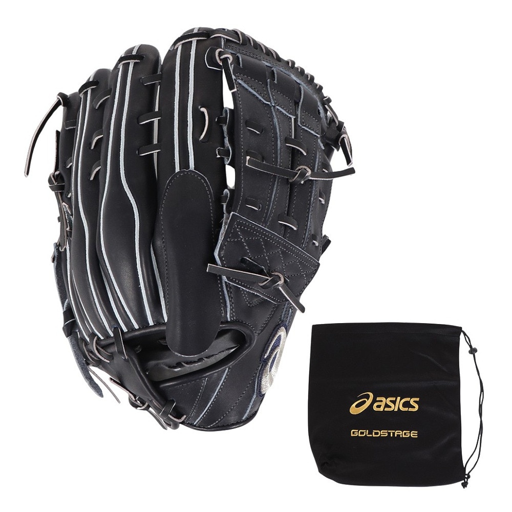 アシックス（ASICS）（メンズ）硬式用グラブ 投手用 野球グローブ 一般 GOLDSTAGE I-PRO プレミアム 3121B252.430.LH