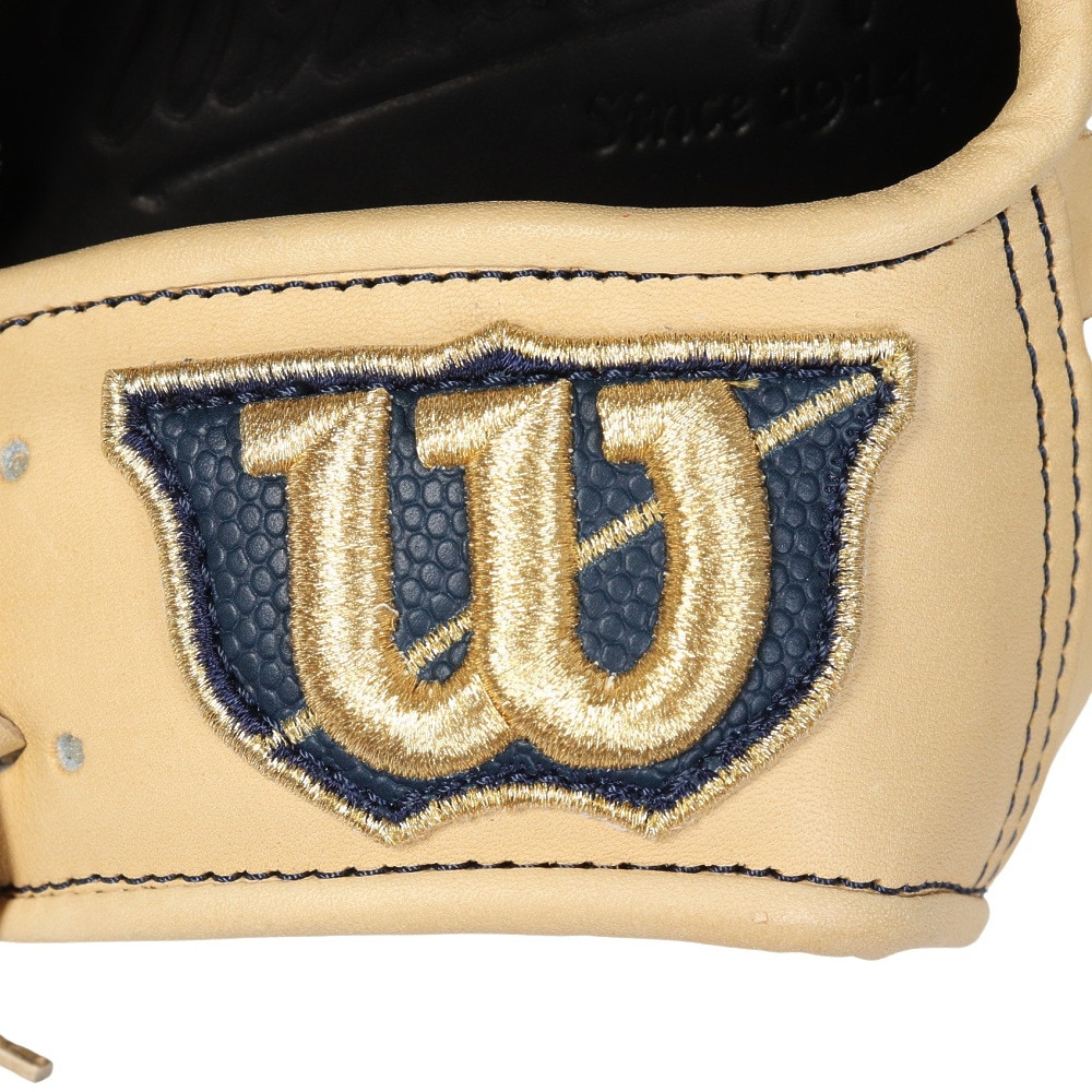 ウイルソン（Wilson）（メンズ、レディース）硬式用グラブ 投手用 野球グローブ 一般 Wilson Staff DUAL DP ブロンド ウィルソン デュアル WBW102283