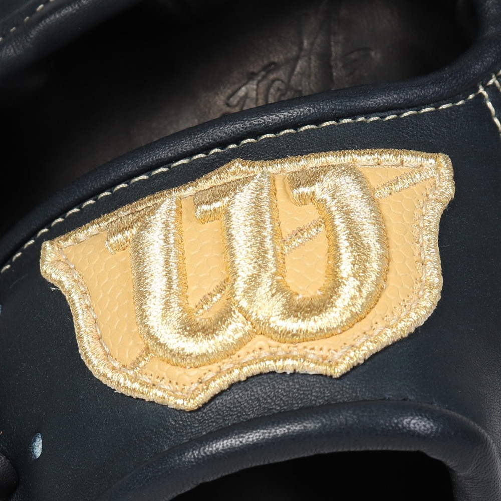 ウイルソン（Wilson）（メンズ、レディース）硬式用グラブ 投手用 野球グローブ 一般 Wilson Staff DUAL 33 Wブラック ウィルソン デュアル WBW102289