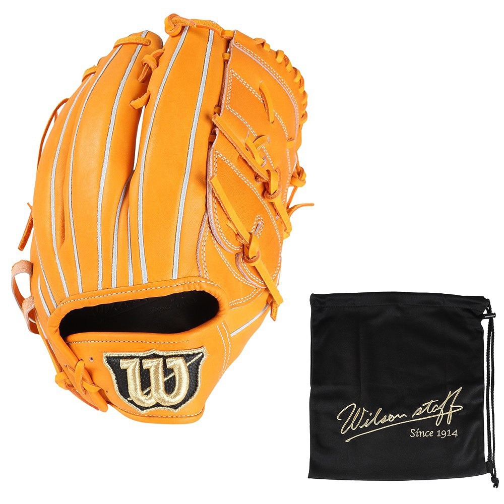 ウイルソン（Wilson）（メンズ）硬式用グラブ 投手用 野球グローブ ウイルソン スタッフ デュアル 33型 WBW102293