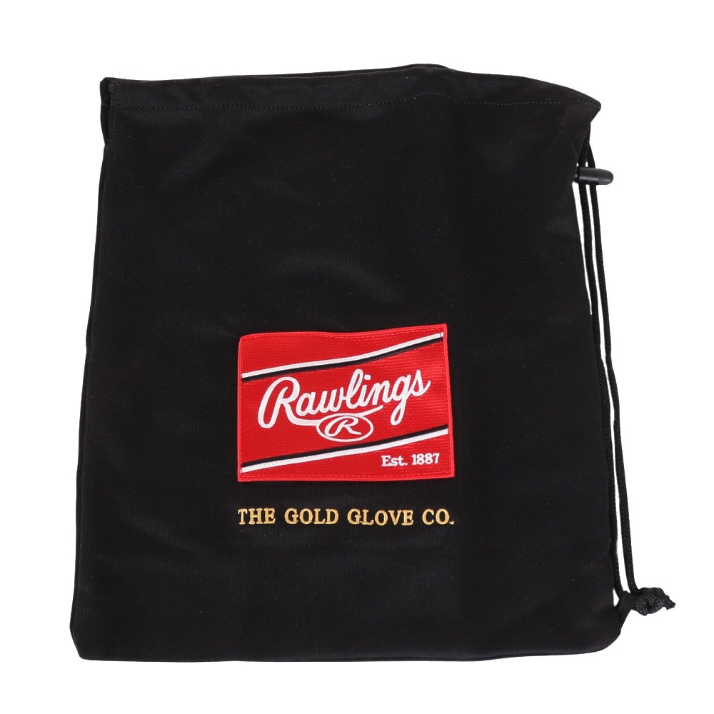 ローリングス（Rawlings）（メンズ）硬式用グラブ 投手用 野球グローブ 一般 HOH プレミアム Vブラック GH4FHPA15W-VB