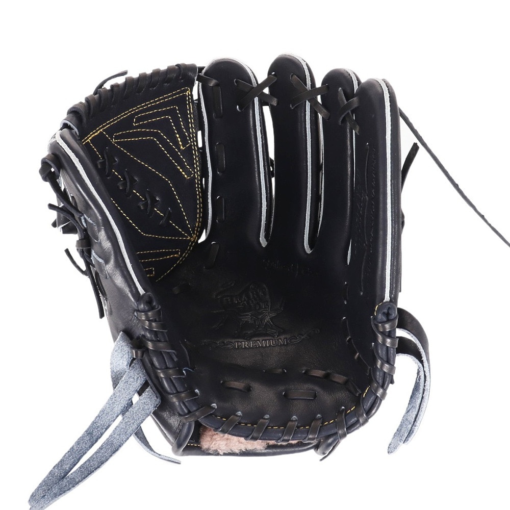 ローリングス（Rawlings）（メンズ）硬式用グラブ 投手用 野球グローブ 一般 HOH プレミアム Vブラック GH4FHPA15W-VB
