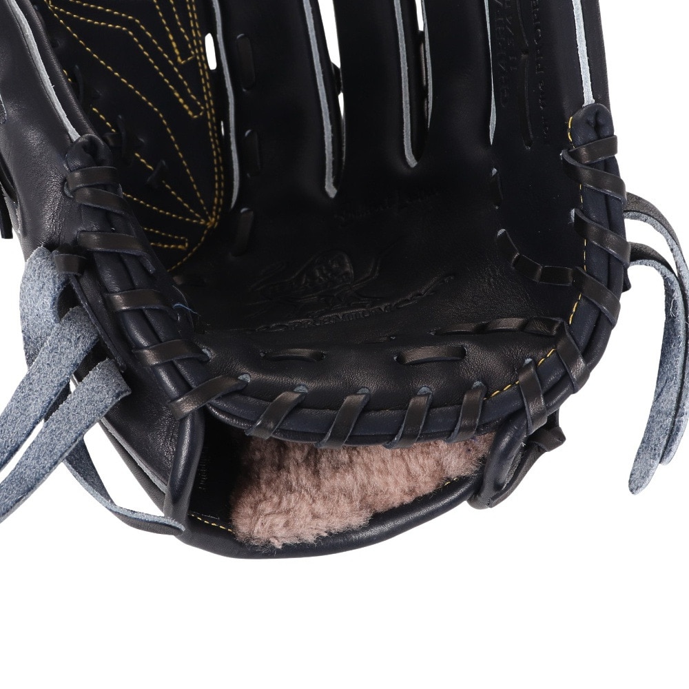 ローリングス（Rawlings）（メンズ）硬式用グラブ 投手用 野球グローブ 一般 HOH プレミアム Vブラック GH4FHPA15W-VB