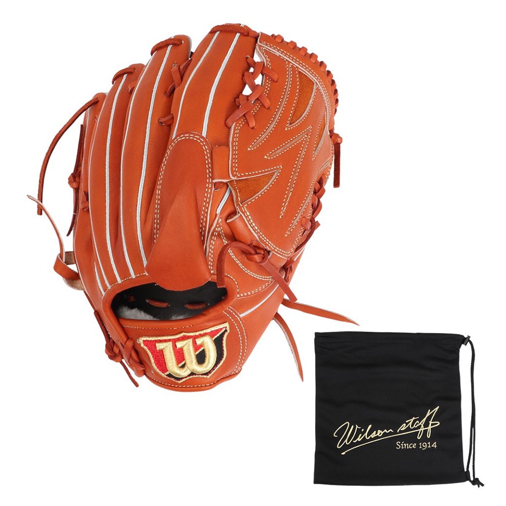 ウイルソン（Wilson）（メンズ）硬式用グラブ 投手用 野球グローブ 一般 スタッフ DUAL D1 WBW102862