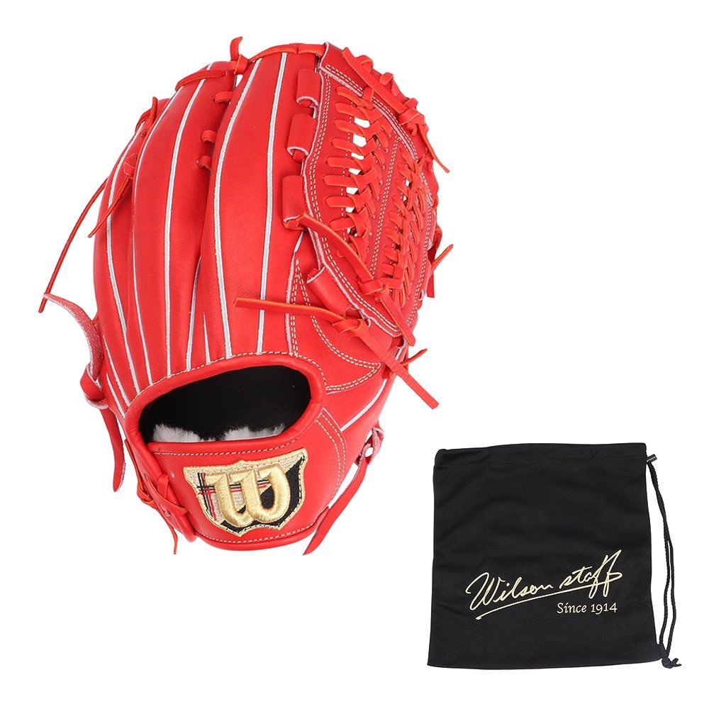 ウイルソン（Wilson）（メンズ）硬式用グラブ 投手用 野球グローブ 一般 スタッフ デュアル 33型 WBW103243