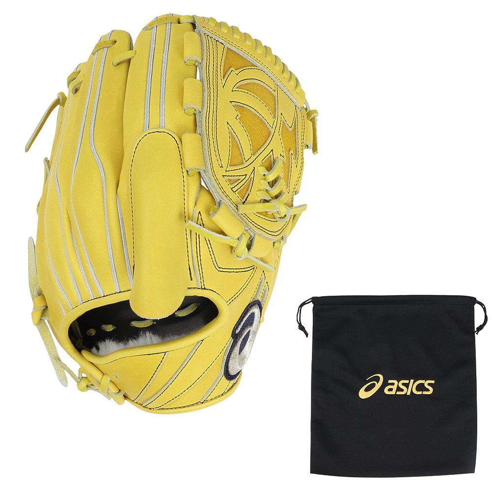 アシックス（ASICS）（メンズ）硬式用グラブ 投手用 野球グローブ 一般 I-PRO プレミアム 3121B370.750