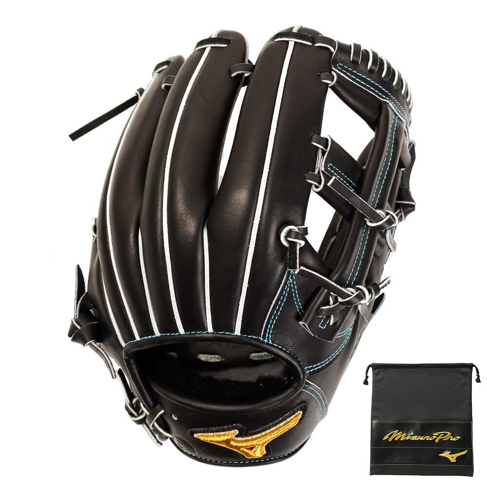 野球 硬式 グラブ ミズノプロ MADE IN HAGA 内野手用 1AJGH79913 09 B 収納袋付
