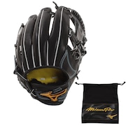 ミズノ(MIZUNO)(メンズ)硬式用グラブ グラブ ブランドアンバサダー 坂本型 サイズ9 内野手用 1AJGH19123 09 収納袋付