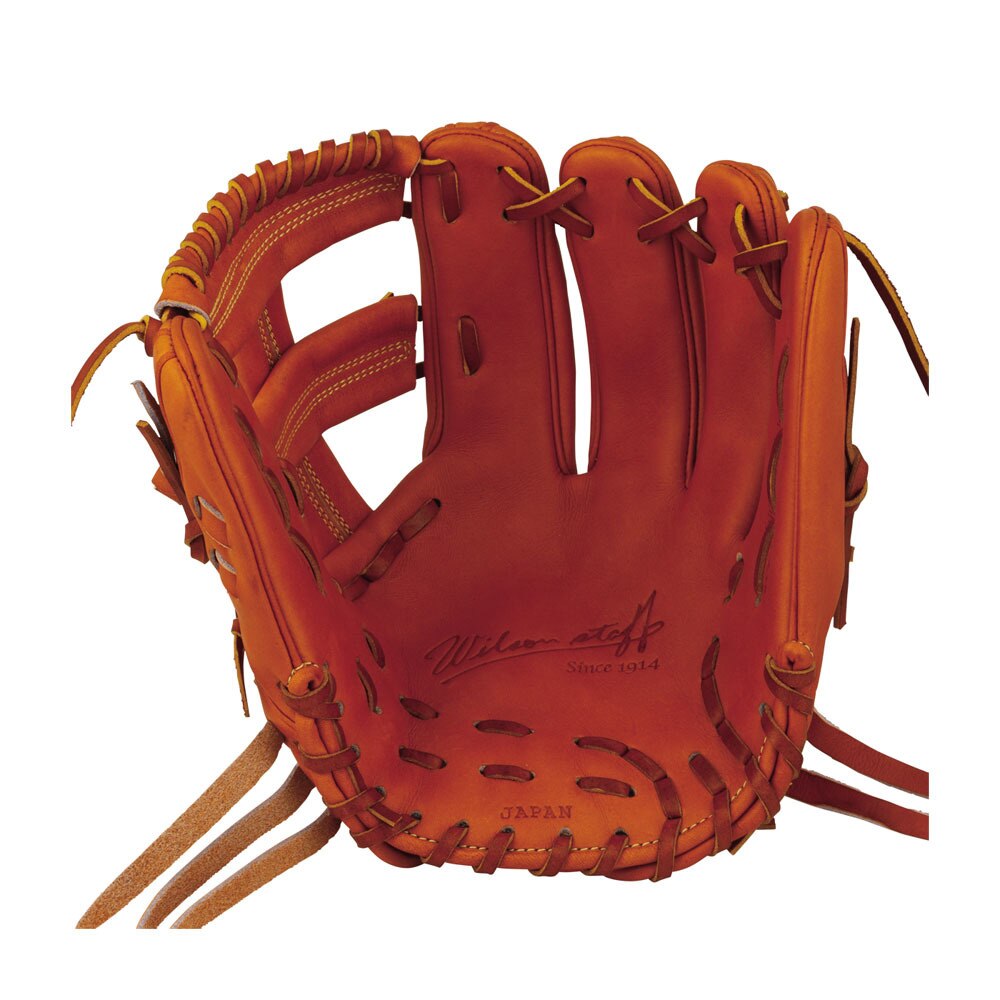 野球 硬式 グラブ Wilson Staff デュアル 内野手用 DL WTAHWSDLT83 収納袋付の大画像