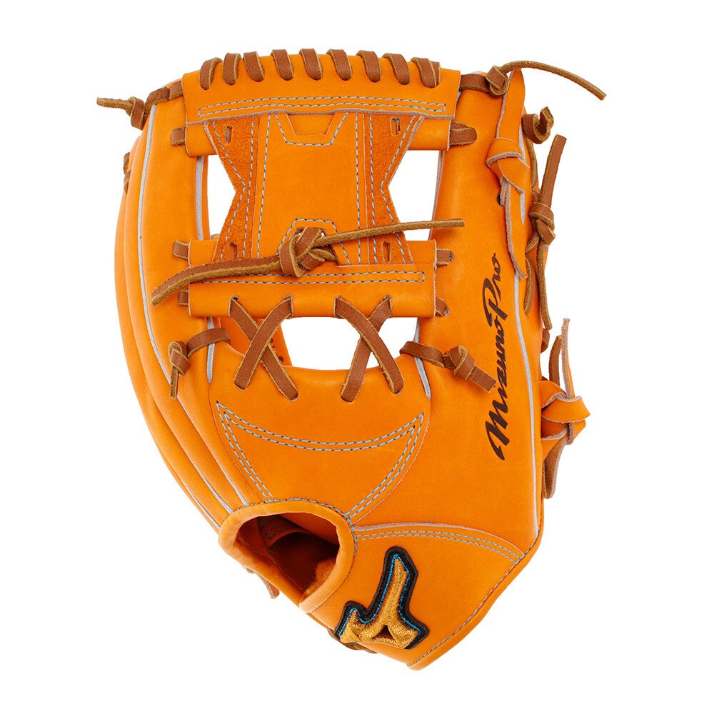 ミズノ（MIZUNO）（メンズ）野球 硬式 グラブ フィンガーコアテクノロジー HAGA B 内野手用 1AJGH22103 542  収納袋付【お一人様一点まで】