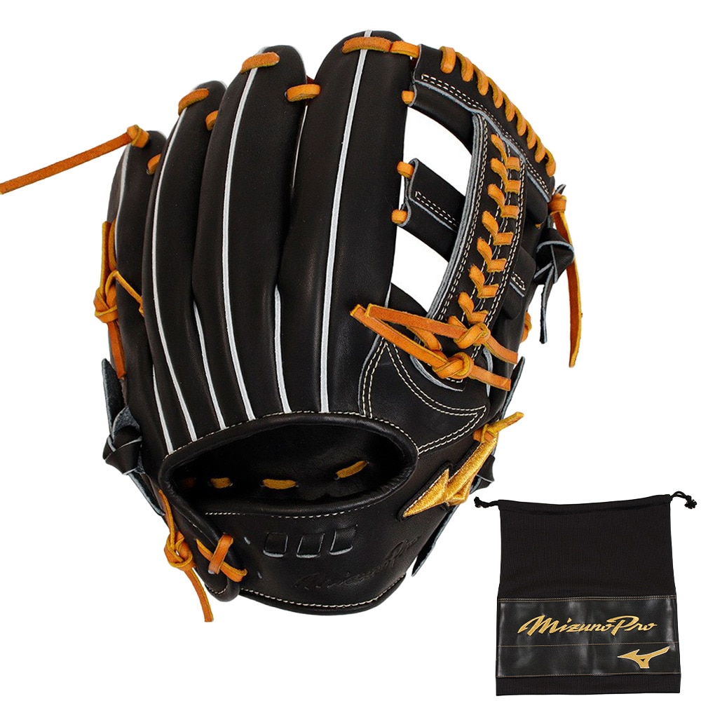 ミズノ（MIZUNO）（メンズ）ミズノプロ 硬式用グローブ 内野手用 5DNA B 1AJGH24213 09【お一人様一点まで】