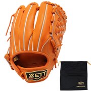 ゼット（ZETT）（メンズ）硬式用グラブ 内野手用 野球グローブ 一般 プロステイタス BPROG566-5600