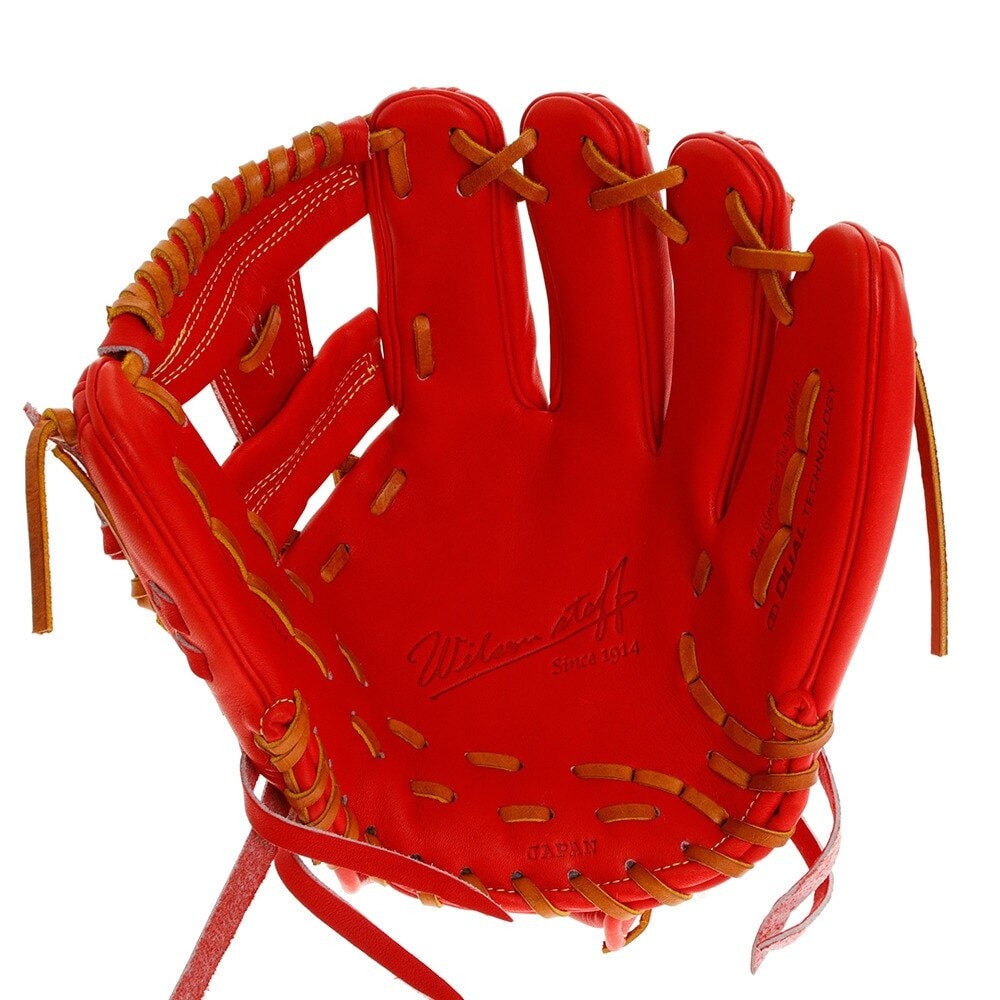 ウイルソン（Wilson）（メンズ）野球 硬式用グラブ 内野手用 DUAL DK WTAHWTDKH22 収納袋付