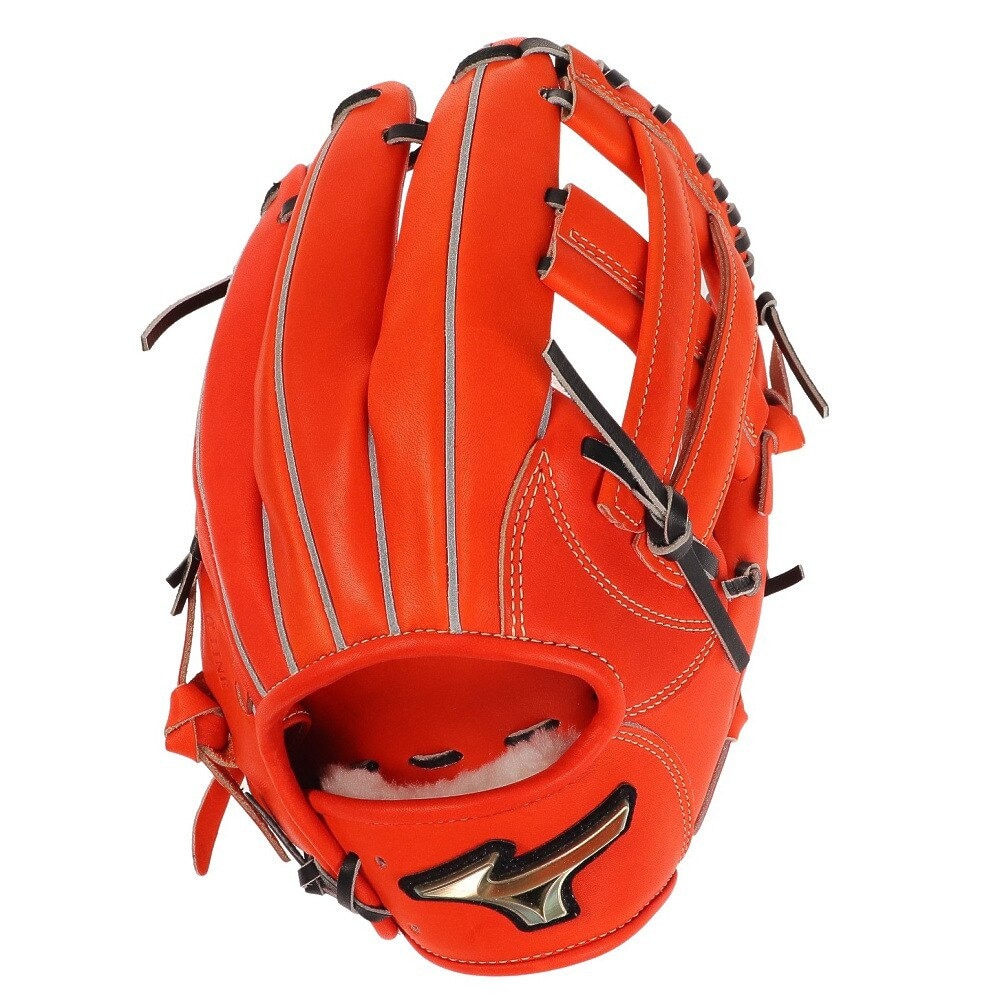 ミズノ（MIZUNO）（メンズ）硬式用グラブ 内野手用 グローバルエリート Hselection SIGNA αラインタイプ 1AJGH28523 52