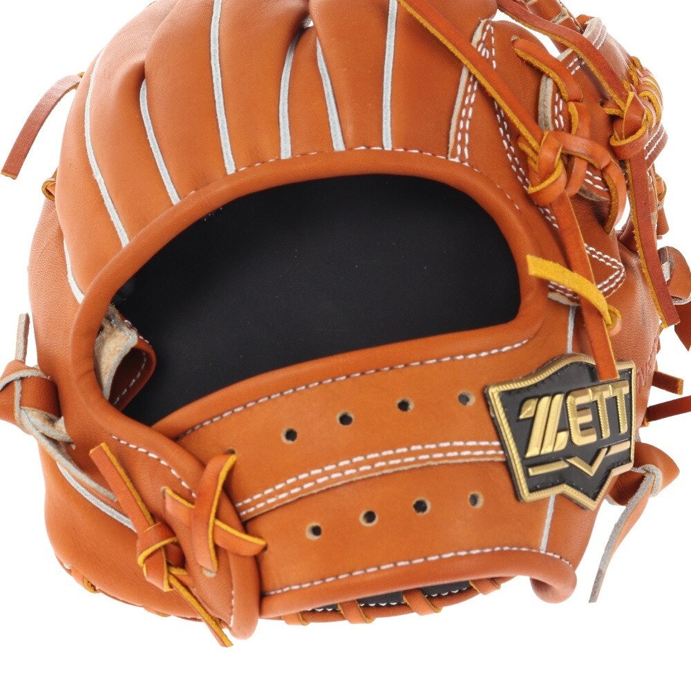ゼット（ZETT）（メンズ）硬式用グラブ 二塁手・遊撃手用 野球グローブ 