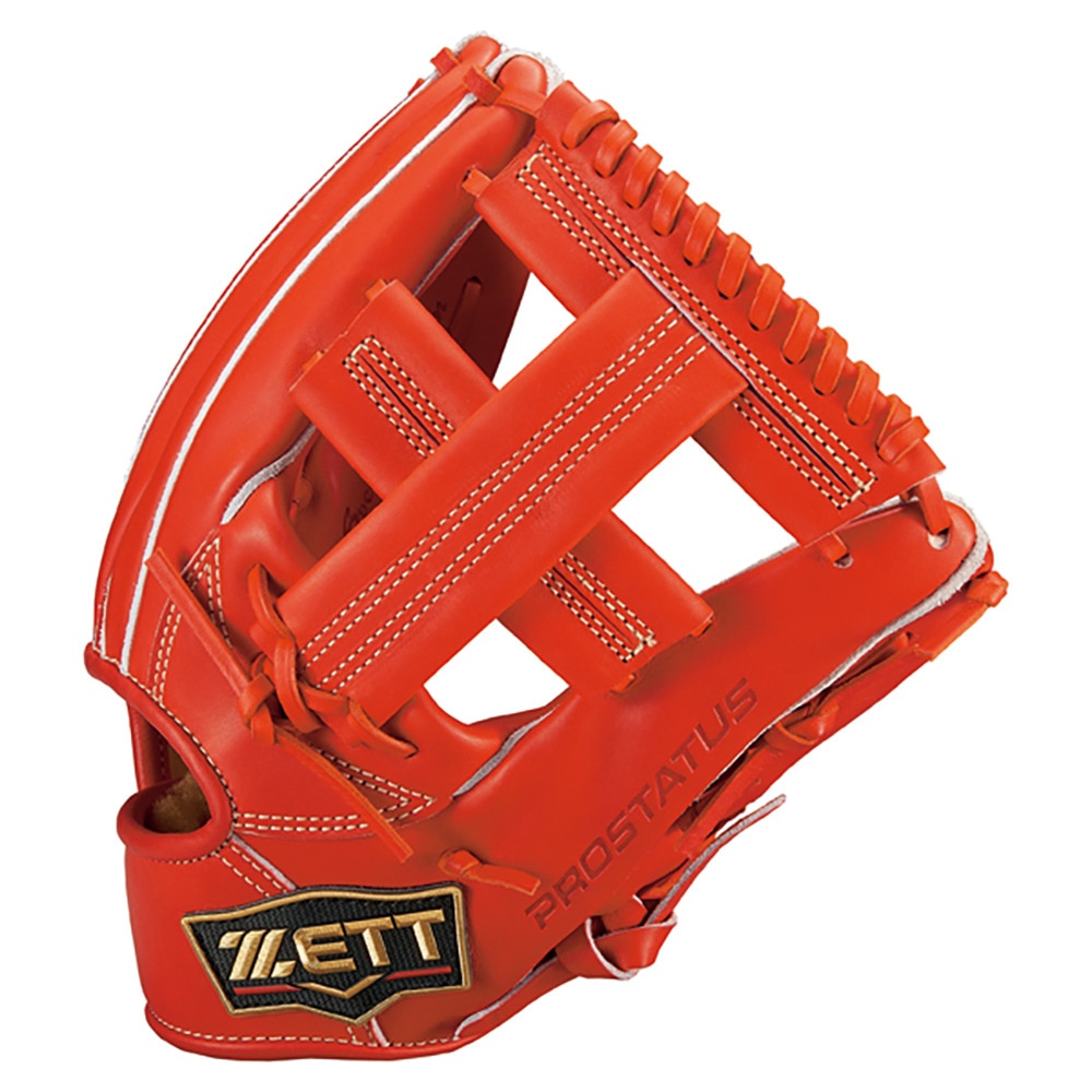 ゼット（ZETT）（メンズ）硬式用グラブ 内野手用 野球グローブ 一般 プロステイタスSE BPROG216S-5800