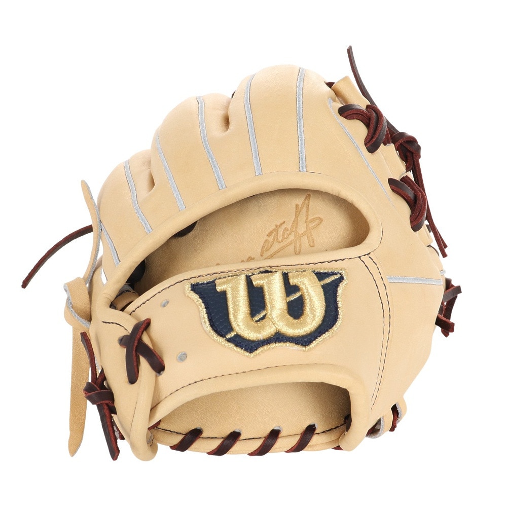 ウイルソン（Wilson）（メンズ）硬式用グラブ 内野手用 野球グローブ 一般 DUAL 86 WBW101509