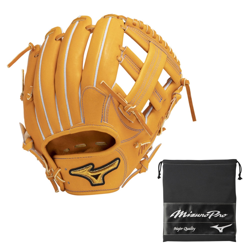 ミズノ（MIZUNO）（メンズ）硬式用グラブ 内野手用 CRAFTED EDTION内野TM型 1AJGH29003 542 お一人様一点まで