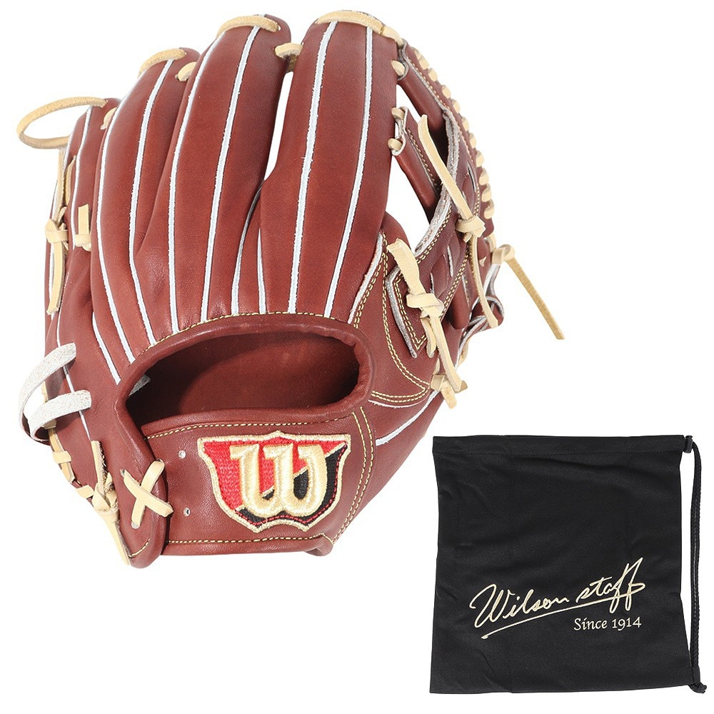 ウイルソン（Wilson）（メンズ）硬式用グラブ 内野手用 野球グローブ 一般 WS DUAL D5型 WBW102040