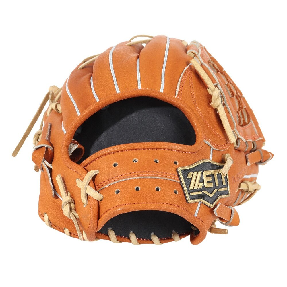 ゼット（ZETT）（メンズ）硬式用グラブ 二塁手遊撃手用 野球グローブ 一般 ネオステイタス 源田タイプ BPGB12420N-3432